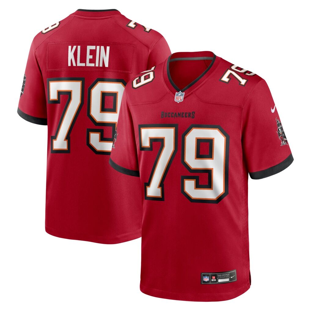 Elijah Klein Tampa Bay Buccaneers Nike  Game Jersey