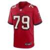 Elijah Klein Tampa Bay Buccaneers Nike Game Jersey - Red - Side View