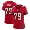 Elijah Klein Tampa Bay Buccaneers Nike Women's Game Jersey - Red - Front View