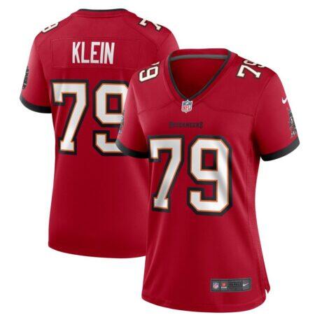 Elijah Klein Tampa Bay Buccaneers Nike Women's Game Jersey - Red - Front View