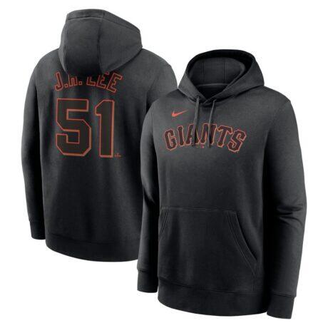 Jung Hoo Lee San Francisco Giants Nike Player Name & Number Club Pullover Hoodie