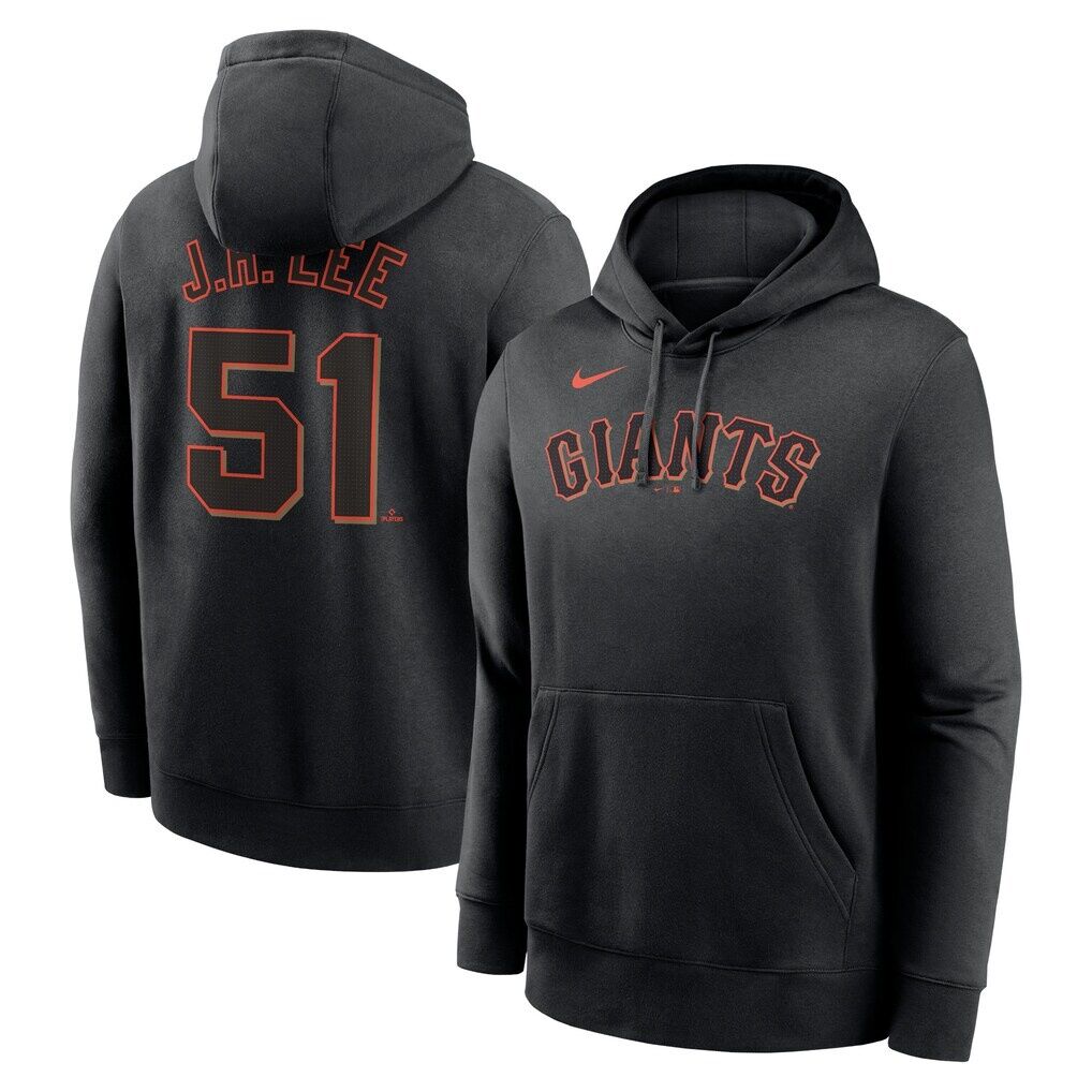 Jung Hoo Lee San Francisco Giants Nike Player Name & Number Club Pullover Hoodie