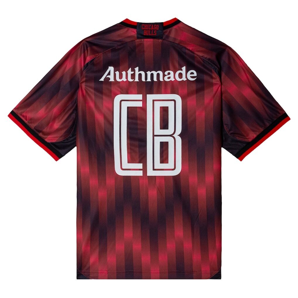 Chicago Bulls Authmade x NBA Soccer Kit Fashion Jersey