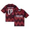 Chicago Bulls Authmade x NBA Soccer Kit Fashion Jersey - Red - Front View