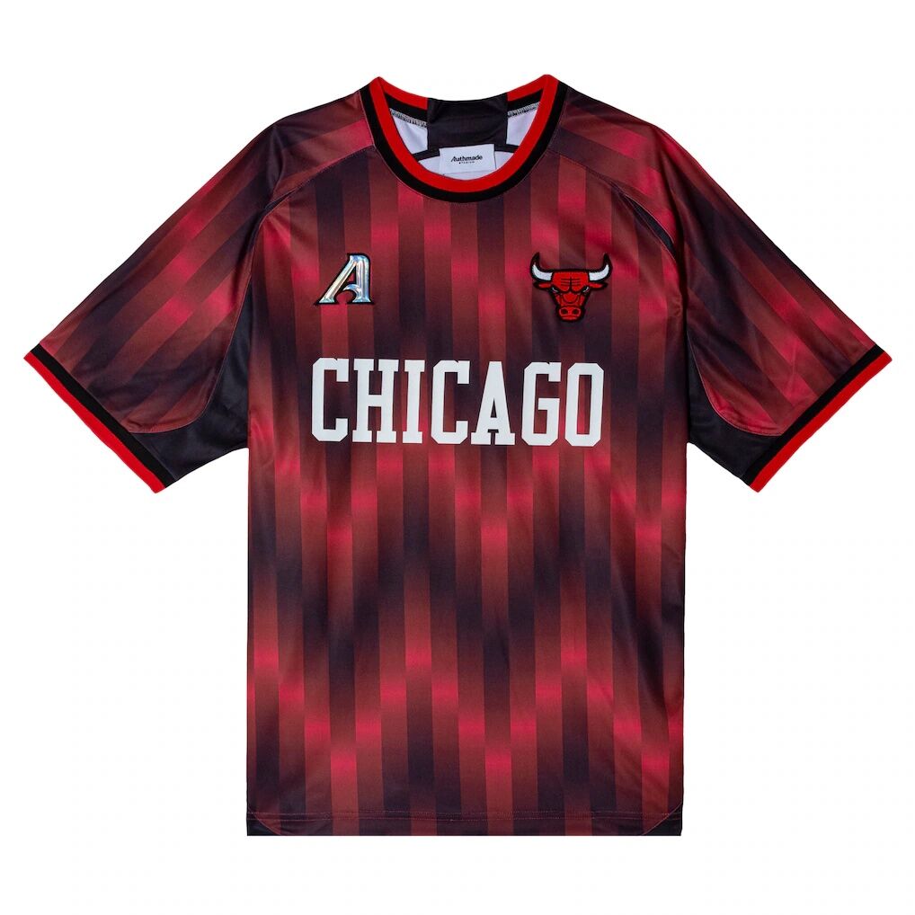 Chicago Bulls Authmade x NBA Soccer Kit Fashion Jersey
