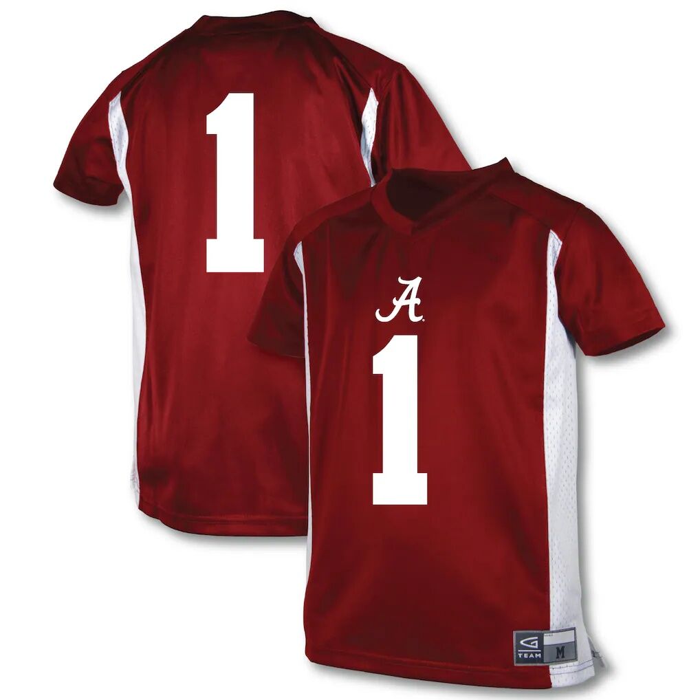 #1 Alabama Crimson Tide Garb Youth Football Jersey