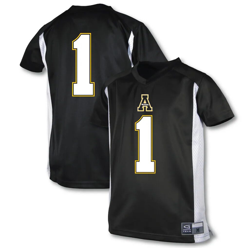 #1 Appalachian State Mountaineers Garb Youth Football Jersey