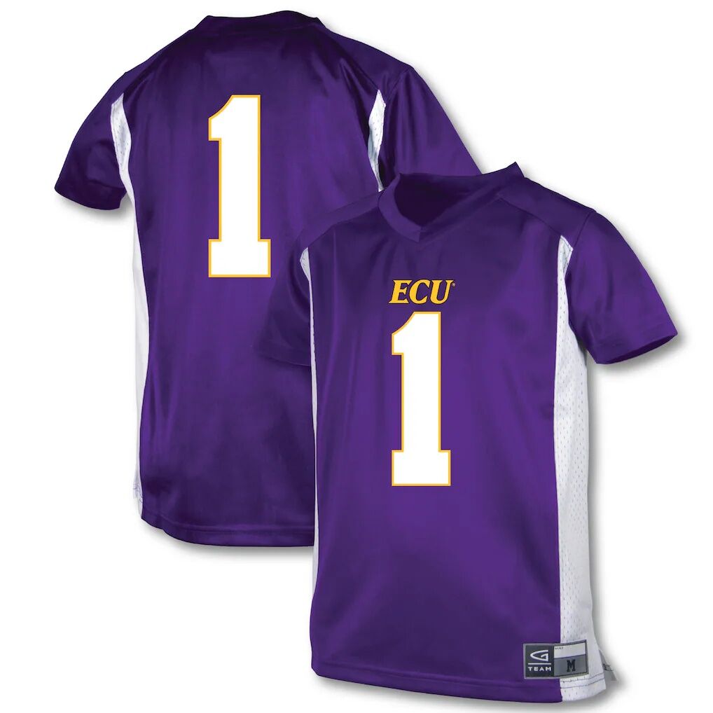 #1 ECU Pirates Garb Youth Football Jersey