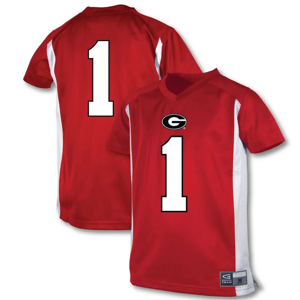 #1 Georgia Bulldogs Garb Youth Football Jersey