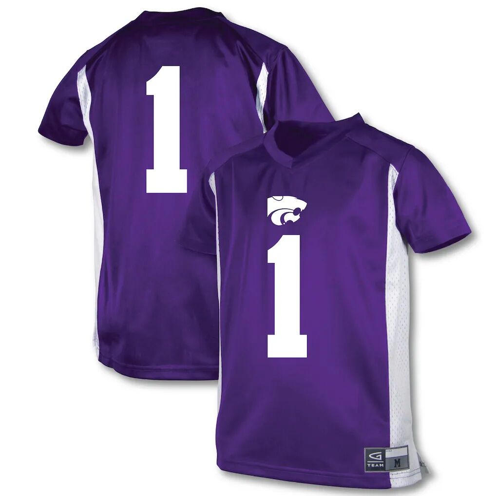 #1 Kansas State Wildcats Garb Youth Football Jersey