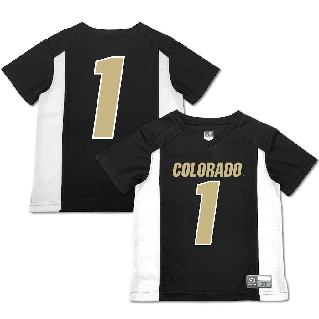 #1 Colorado Buffaloes Garb Toddler Football Jersey