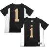 #1 Army Black Knights Garb Toddler Football Jersey - Black - Front View