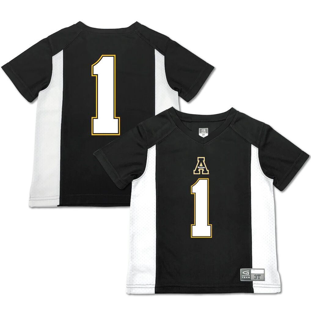 #1 Appalachian State Mountaineers Garb Toddler Football Jersey