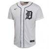 Spencer Torkelson Detroit Tigers Nike Youth Home Game Player Jersey - White - Side View
