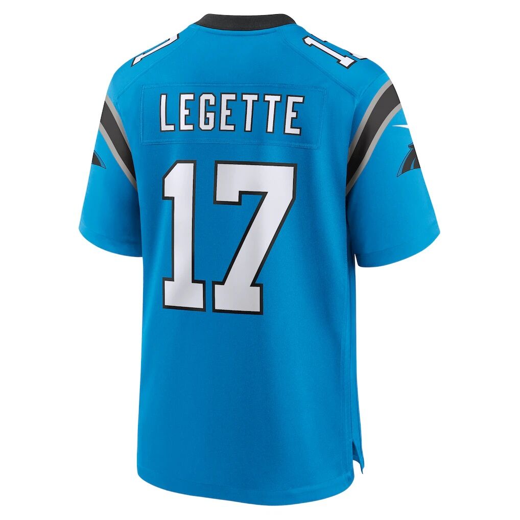 Xavier Legette Carolina Panthers Nike Alternate Game Jersey