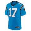 Xavier Legette Carolina Panthers Nike Alternate Game Jersey - Blue - Side View
