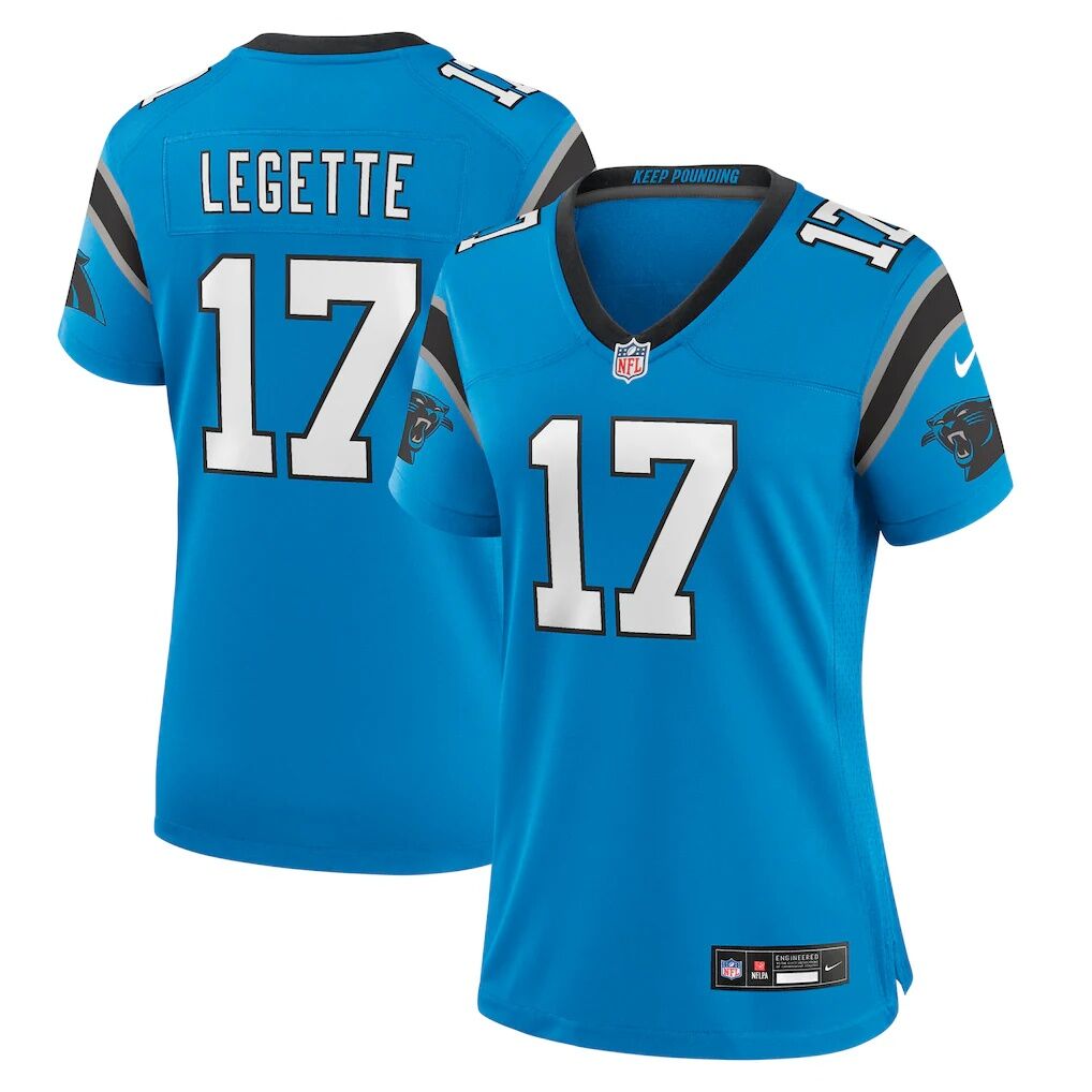 Xavier Legette Carolina Panthers Nike Women's Alternate Game Jersey