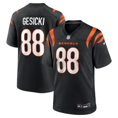 Mike Gesicki Cincinnati Bengals Nike Game Jersey - Black - Front View