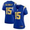 Ladd McConkey Los Angeles Chargers Nike Women's Alternate Game Jersey - - Front View