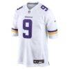 J.J. McCarthy Minnesota Vikings Nike Game Jersey - White - Alt1