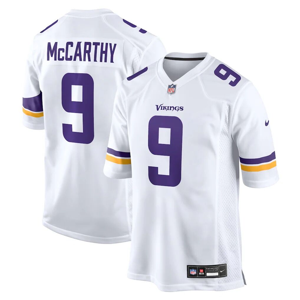 J.J. McCarthy Minnesota Vikings Nike Game Jersey