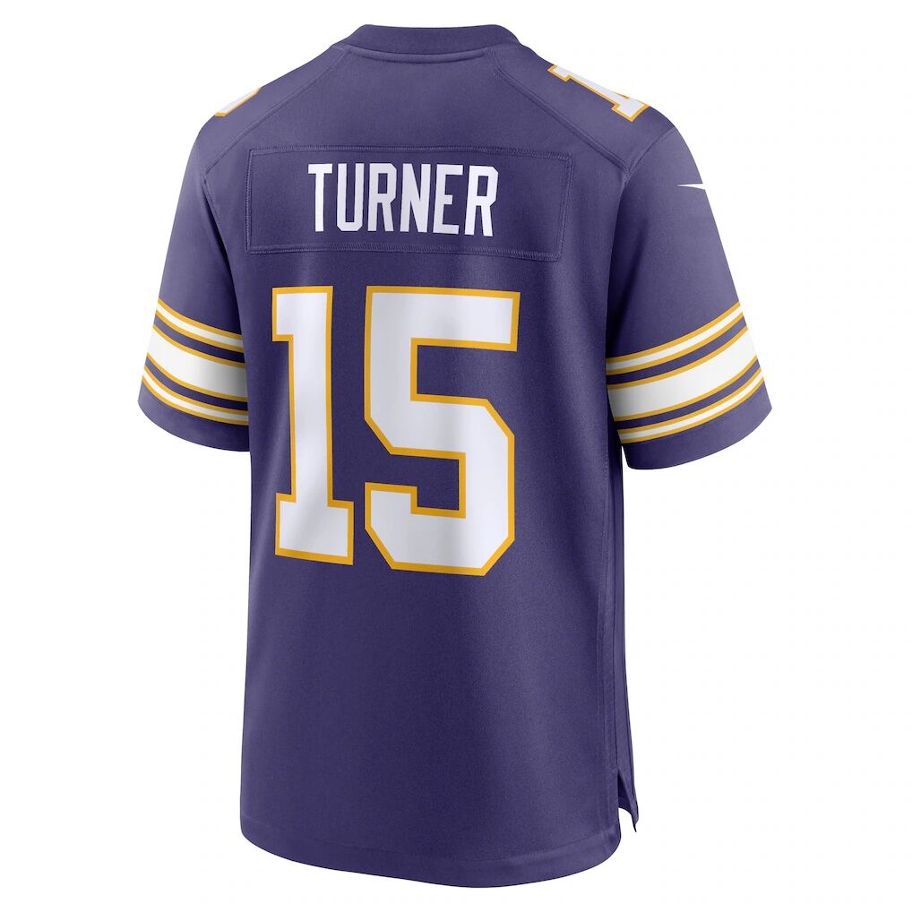 Dallas Turner Minnesota Vikings Nike Alternate Game Jersey