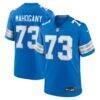 Christian Mahogany Detroit Lions Nike Team Game Jersey - Blue - Front View