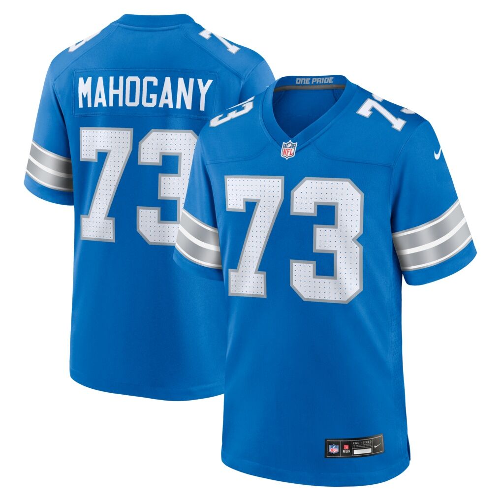 Christian Mahogany Detroit Lions Nike Team Game Jersey