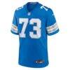 Christian Mahogany Detroit Lions Nike Team Game Jersey - Blue - Side View