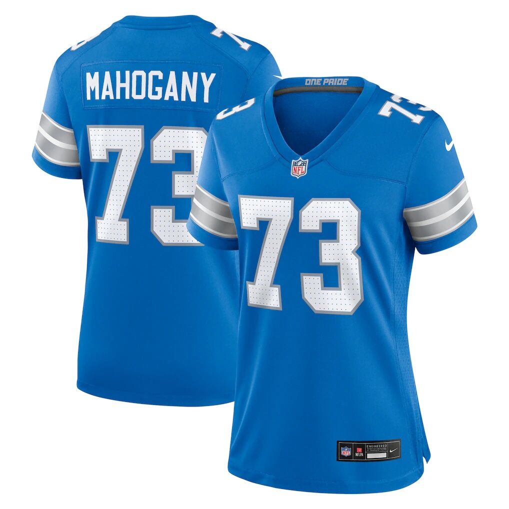 Christian Mahogany Detroit Lions Nike Women's Team Game Jersey