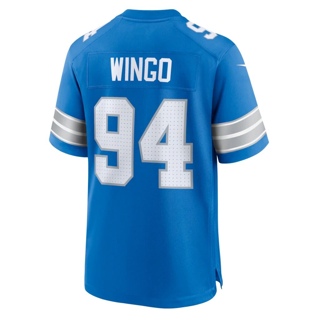 Mekhi Wingo Detroit Lions Nike Team Game Jersey