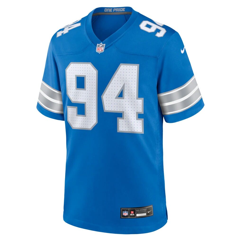 Mekhi Wingo Detroit Lions Nike Team Game Jersey