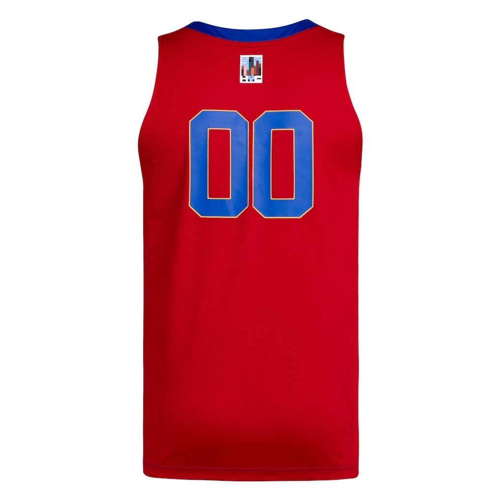 #00 Kansas Jayhawks adidas Black History Month Basketball Jersey - Royal/Red