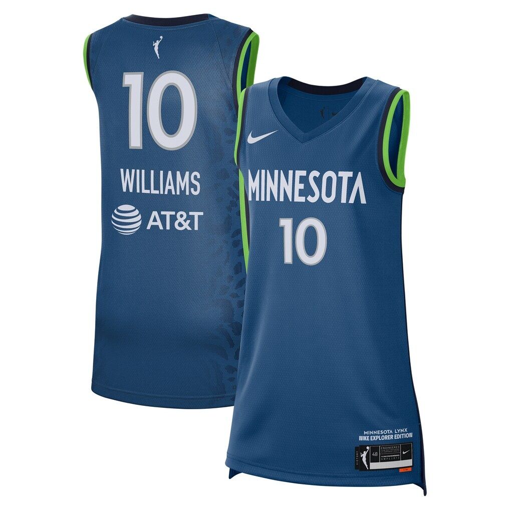 Courtney Williams Minnesota Lynx Nike Unisex Explorer Edition Victory Player Jersey
