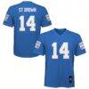Amon-Ra St. Brown Detroit Lions Youth Replica Jersey - Blue - Front View