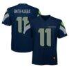 Jaxon Smith-Njigba Seattle Seahawks Youth Replica Jersey - Navy - Front View