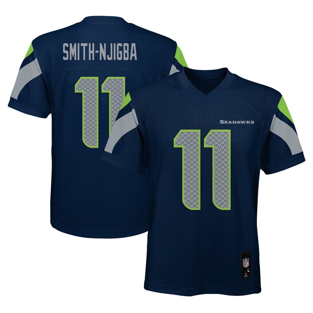 Jaxon Smith-Njigba Seattle Seahawks Youth Replica Jersey