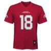 Marvin Harrison Jr. Arizona Cardinals Youth Replica Jersey - - Side View