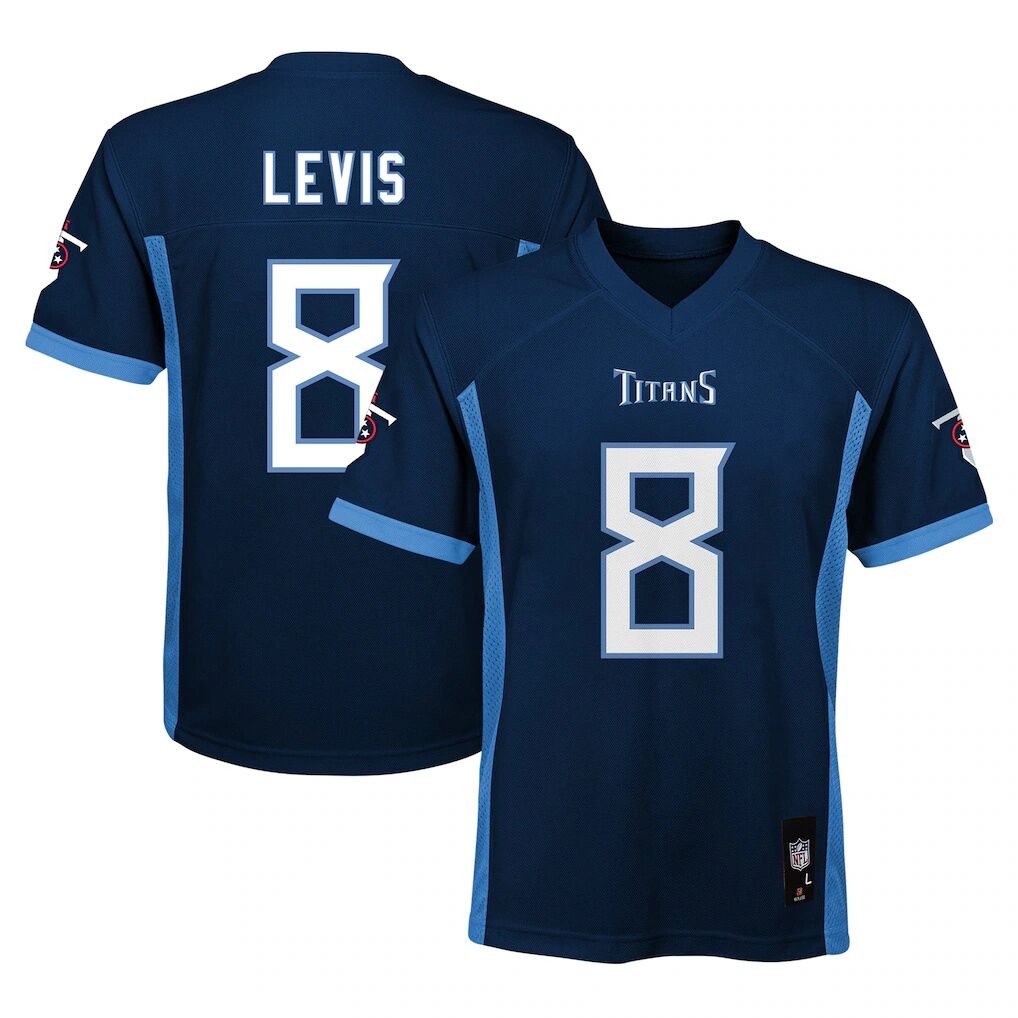 Will Levis Tennessee Titans Youth Replica Jersey