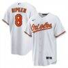 Cal Ripken Jr. Baltimore Orioles Nike Throwback Replica Player Jersey - White - Front View