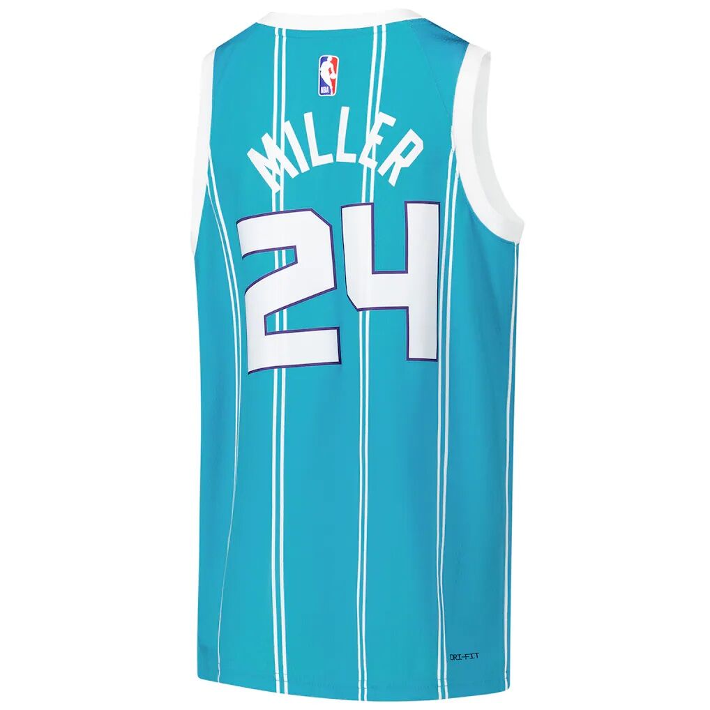 Brandon Miller Charlotte Hornets Nike Youth Swingman Jersey – Icon Edition