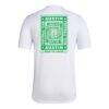 Austin FC adidas Local Wrap T-Shirt - White - Detail View