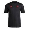 D.C. United adidas Local Wrap T-Shirt - Black - Side View