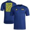 Nashville SC adidas Local Wrap T-Shirt - Navy - Front View