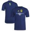 Nashville SC adidas 2025 Jersey Hook AEROREADY T-Shirt - Navy - Front View