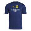 Nashville SC adidas 2025 Jersey Hook AEROREADY T-Shirt - Navy - Side View