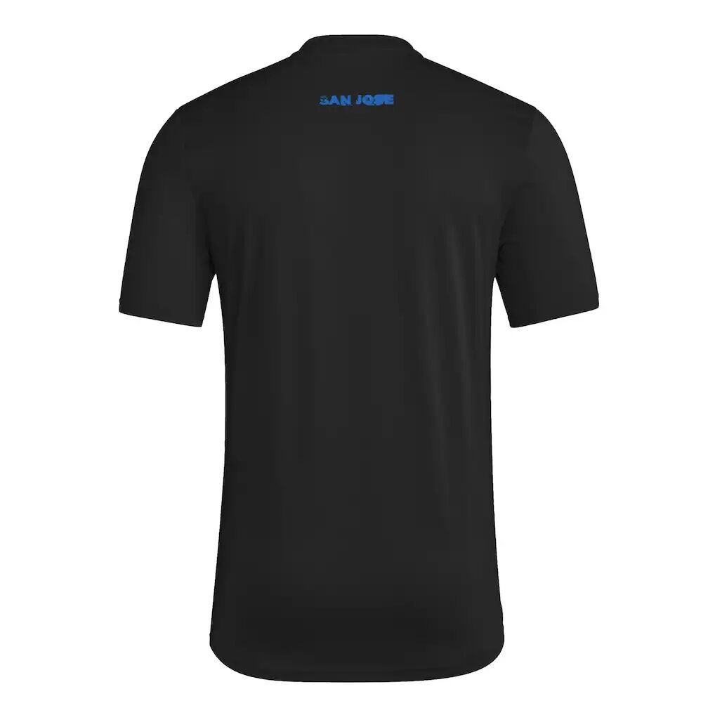 San Jose Earthquakes adidas 2025 Jersey Hook AEROREADY T-Shirt