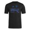 San Jose Earthquakes adidas 2025 Jersey Hook AEROREADY T-Shirt - Black - Side View