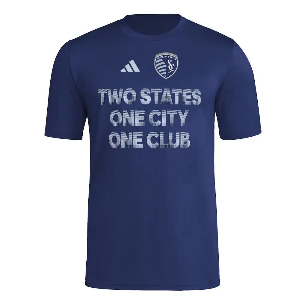 Sporting Kansas City adidas 2025 Jersey Hook AEROREADY T-Shirt