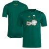 Portland Timbers adidas 2025 Jersey Hook AEROREADY T-Shirt - Green - Front View